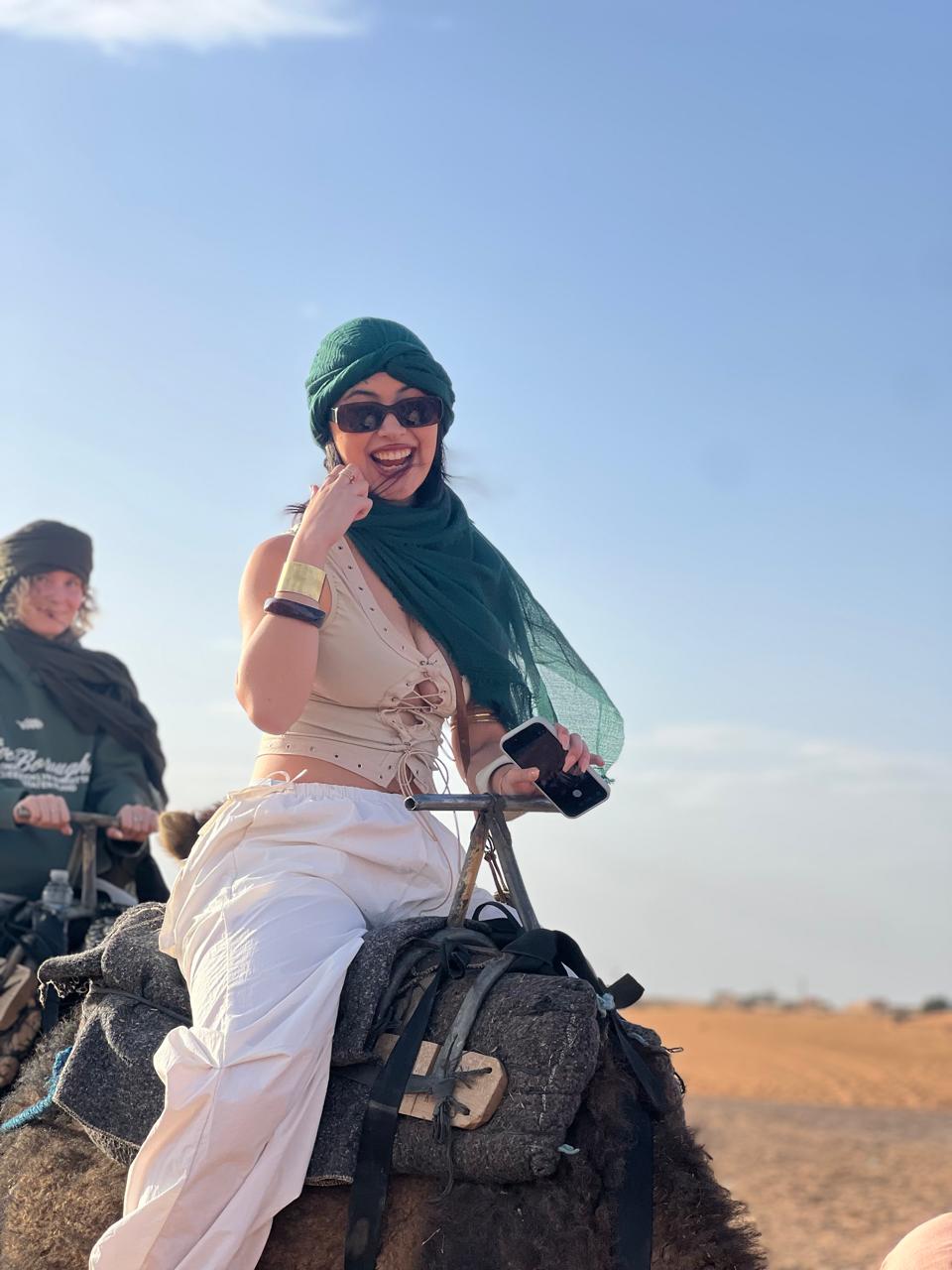 Traditional dress in the oasis
