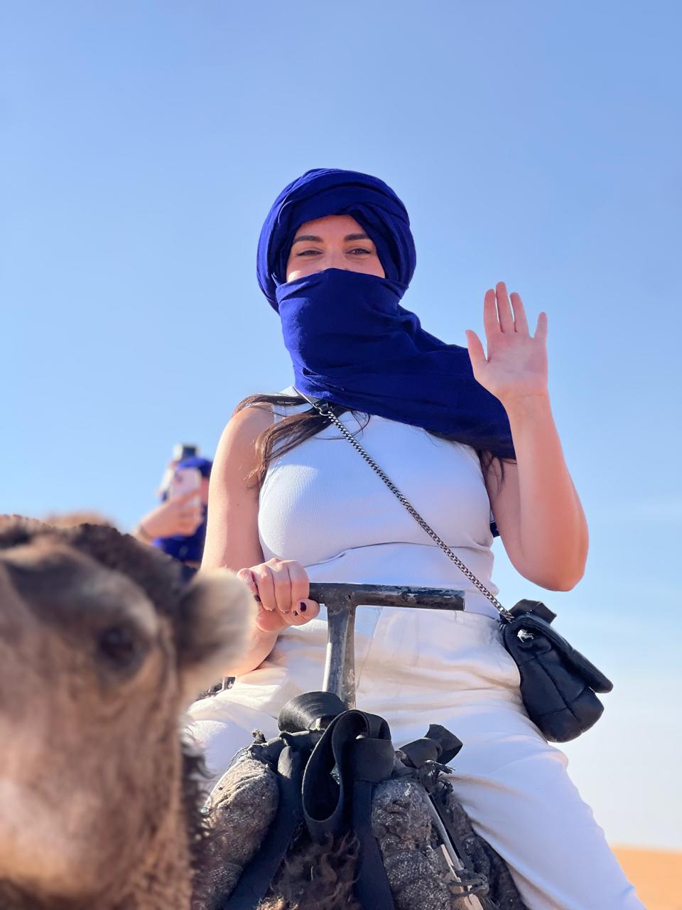 A bright smile in the medina