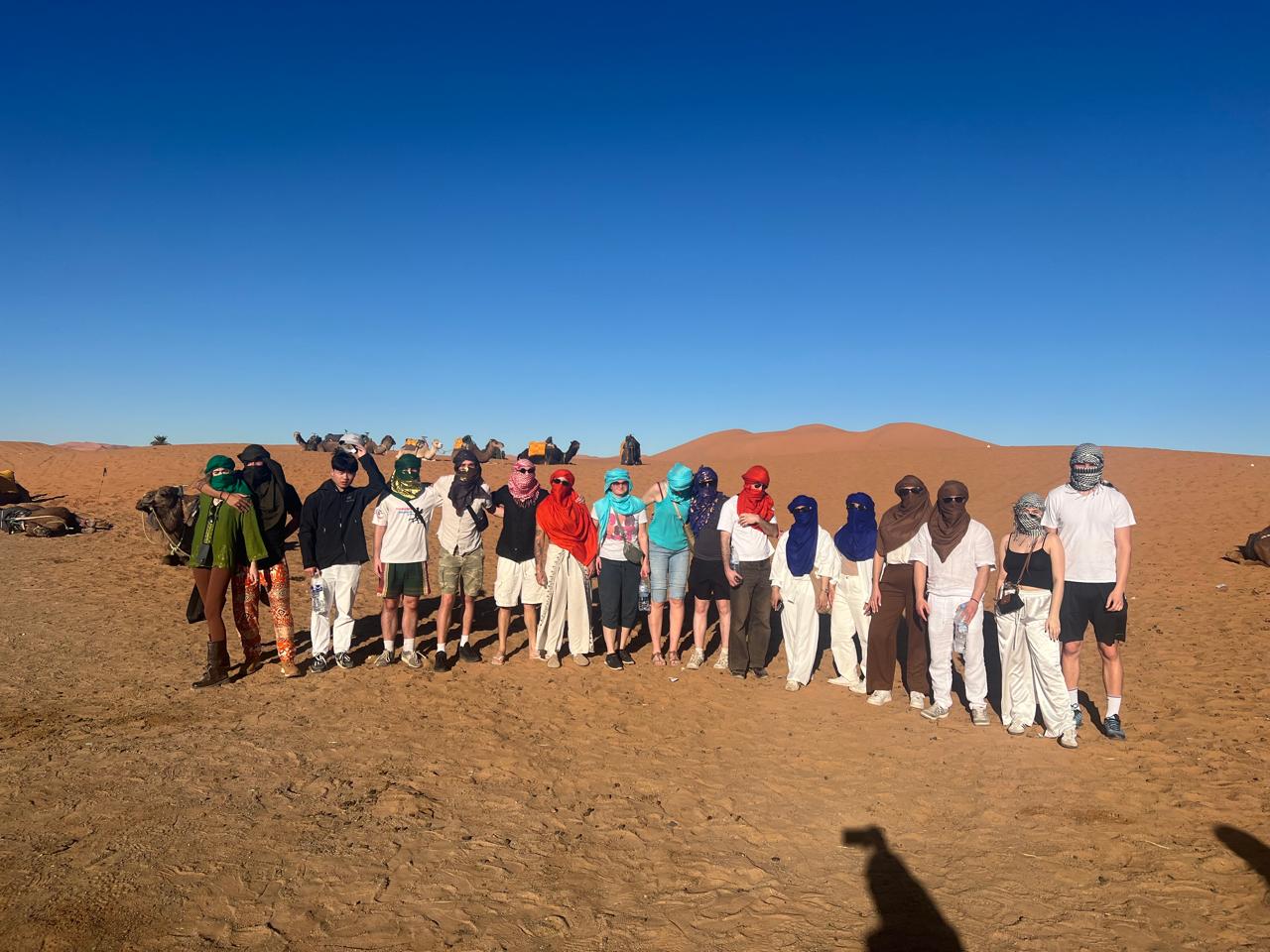 The desert group portrait